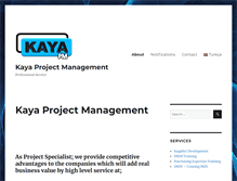 Tablet Screenshot of kayapm.com